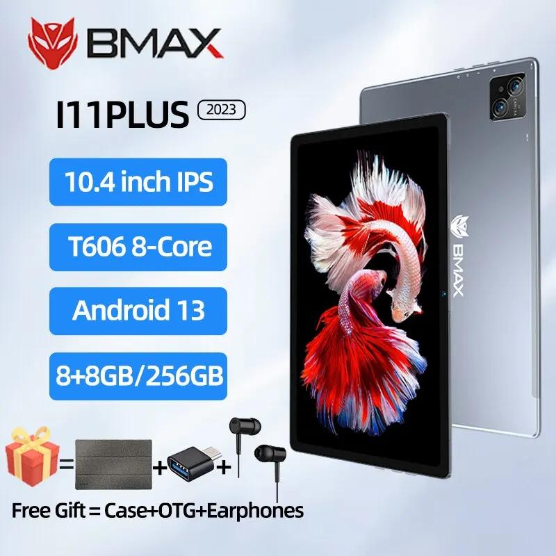 BMAX ƽе I11 ÷   º, ȵ̵ 13, 16GB(8GB RAM + 8GB Ȯ), 256GB ROM, 10.4 ġ Ÿھ T606 Soc, 4G LTE